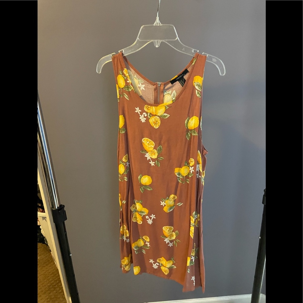 Forever 21 mini lemon dress-NWT